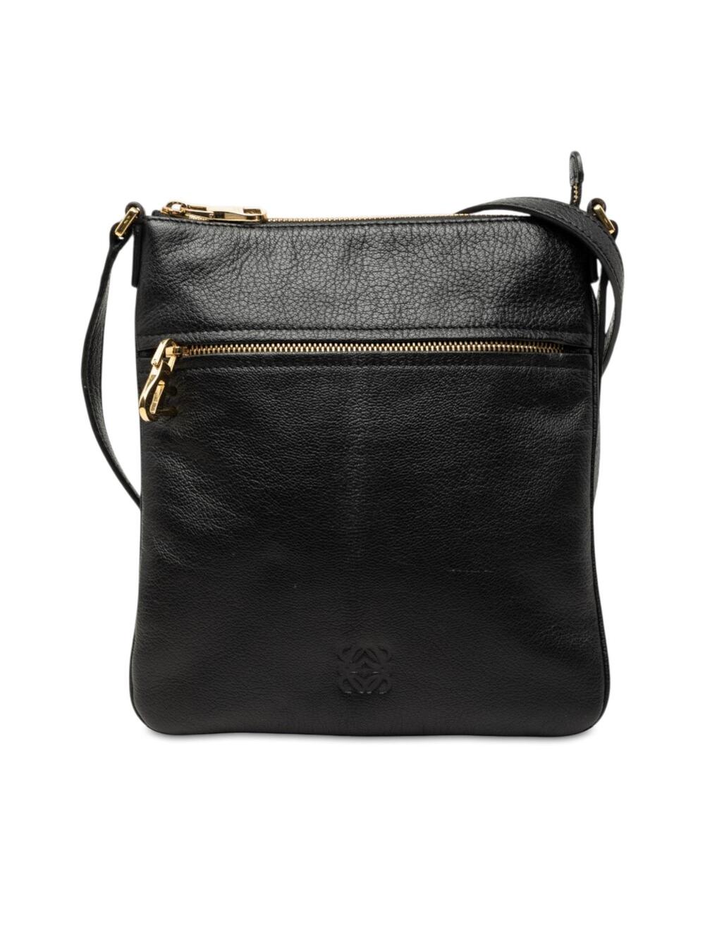 Loewe Leather Anagram Crossbody Pre- #359581L60B